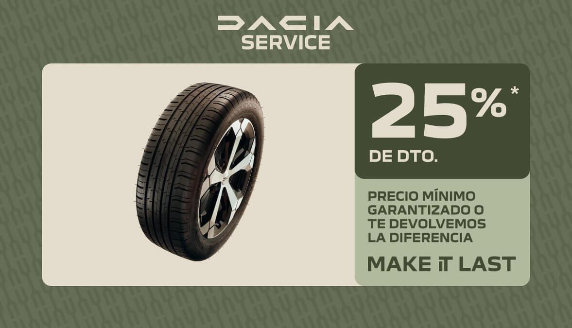 Cambia tus neumáticos con descuento